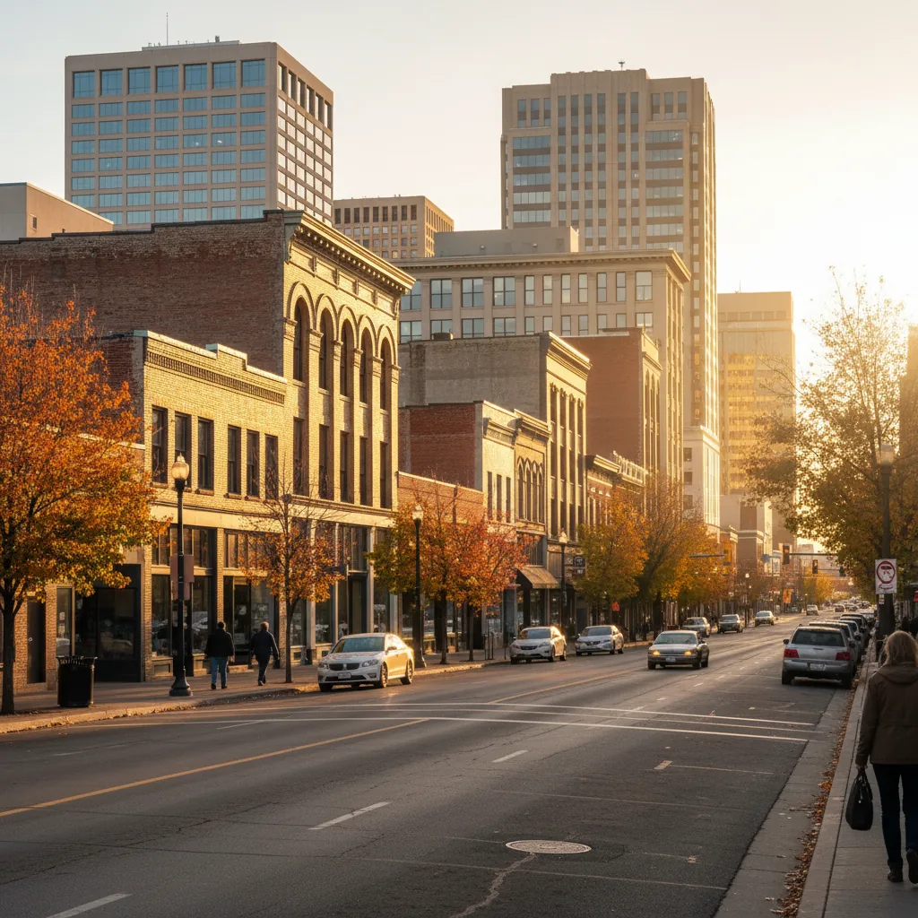 Boise City, ID business district